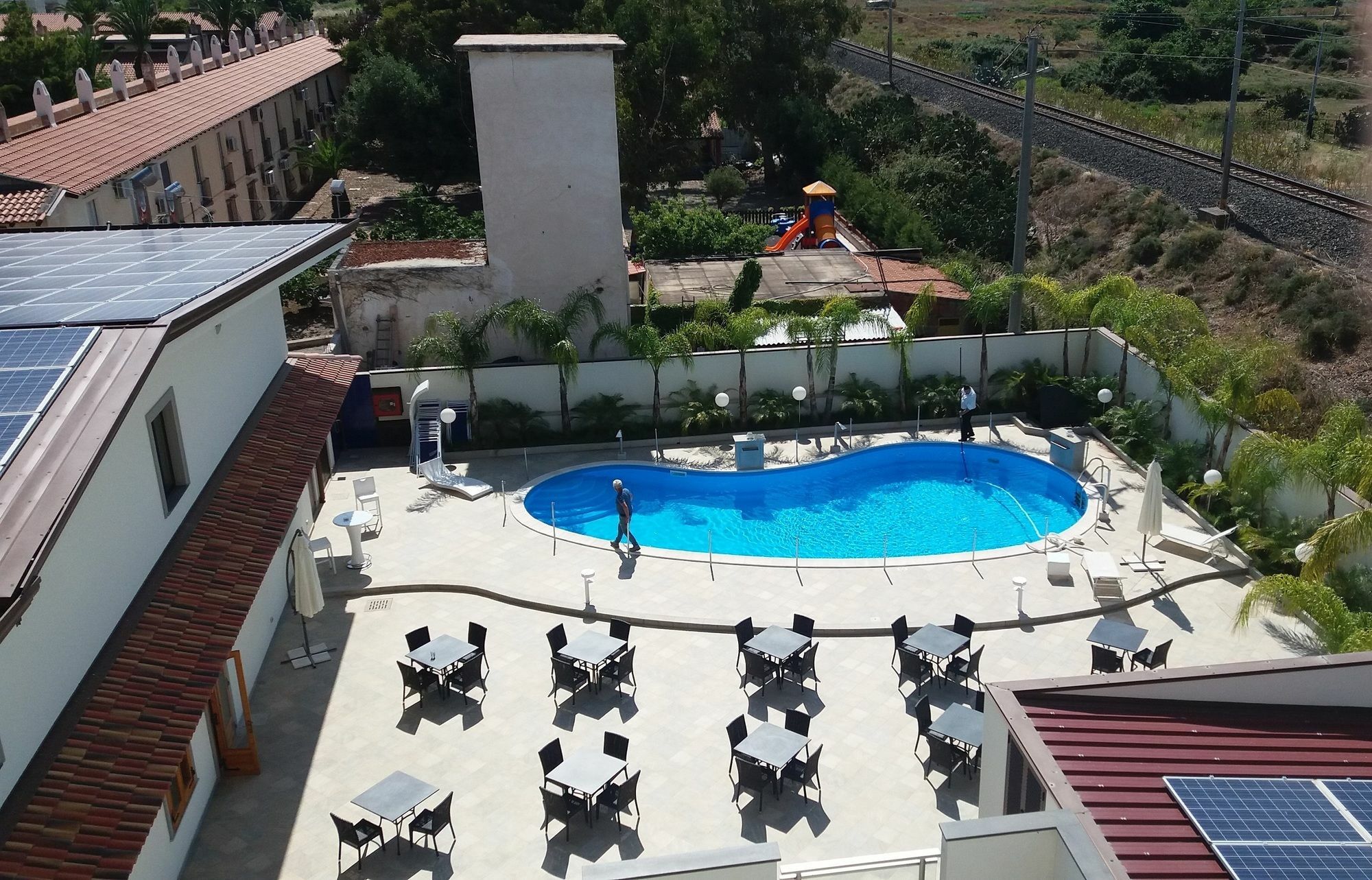 Hotel Riviera Azzurra Оливери Экстерьер фото
